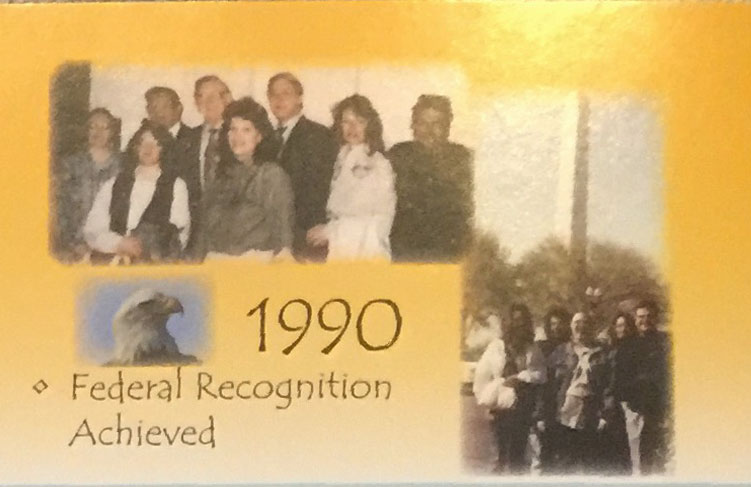 Federal Recognition Achieved