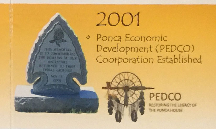 Ponca Economic Development (PEDCO) Cooperation Established