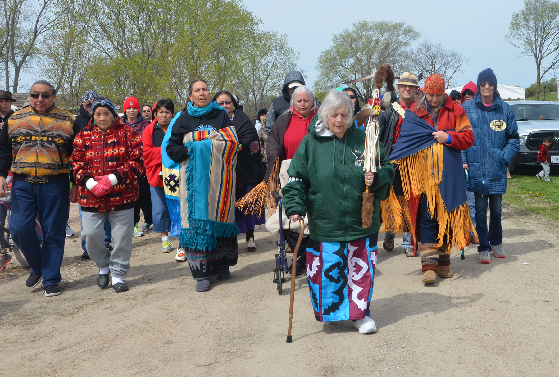 Historic Ponca Remembrance Walk from Niobrara to Barneston