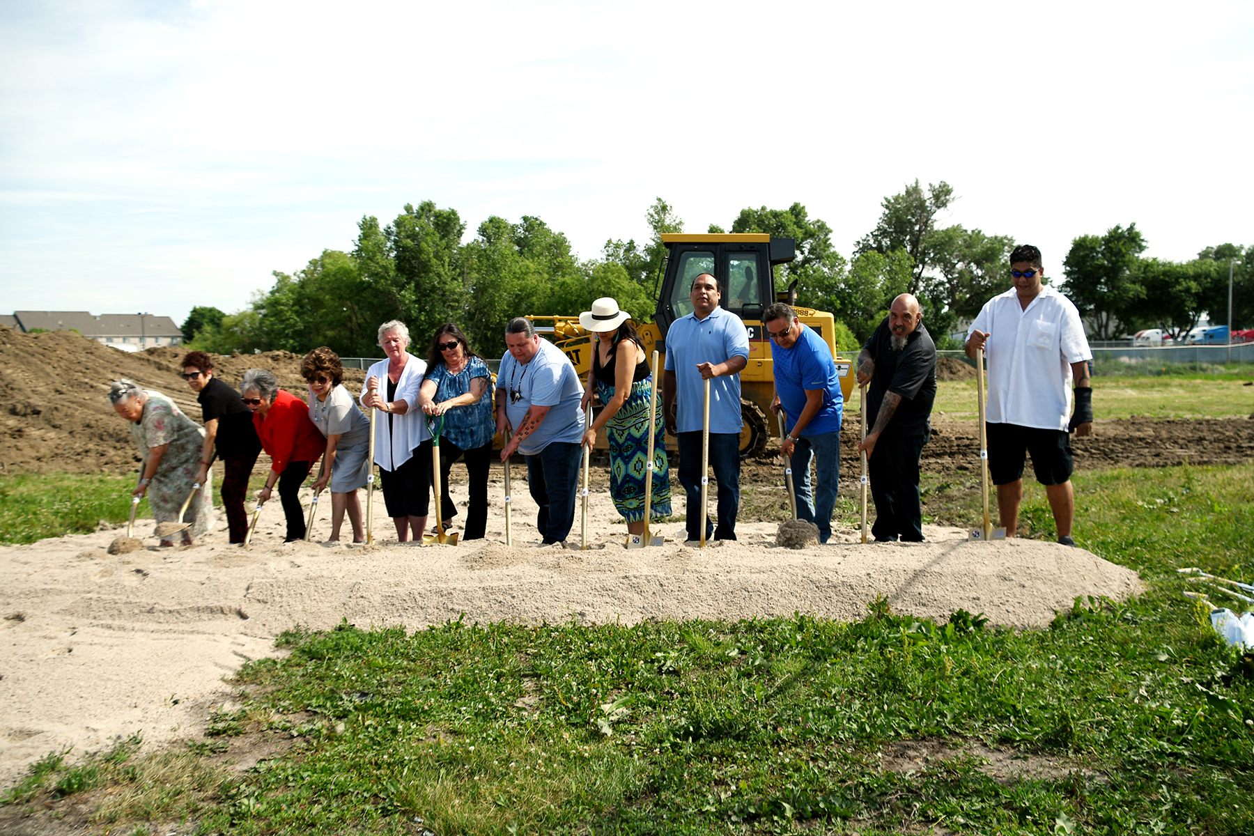 Casino Groundbreaking in Carter Lake, IA