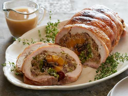 You are currently viewing Thanksgiving Dinner Turkey Roulade