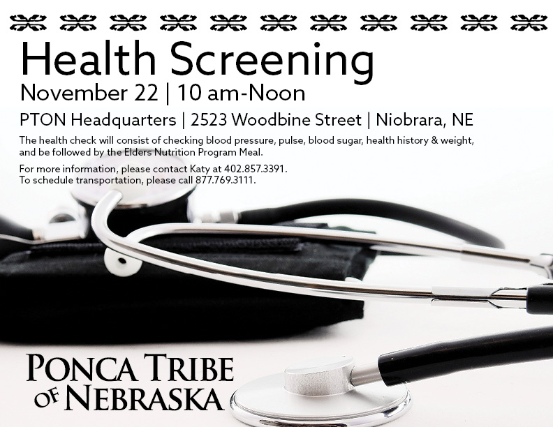 Health Screening – Niobrara