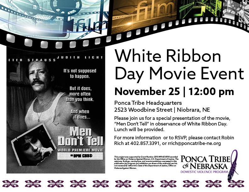 White Ribbon Day Movie Event – Niobrara