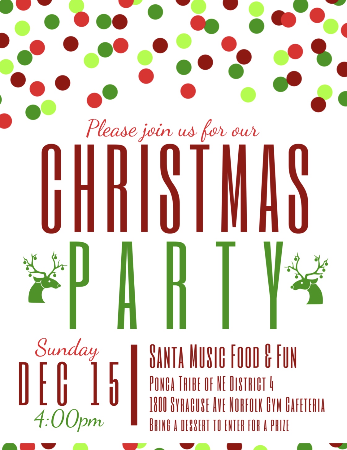 District 4 Christmas Party