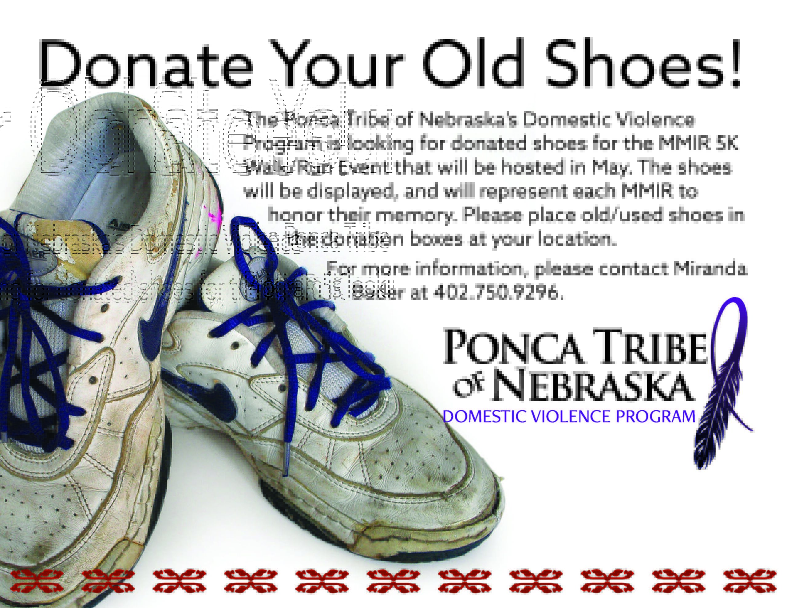 Shoe Donations Requested for MMIR Walk/Run