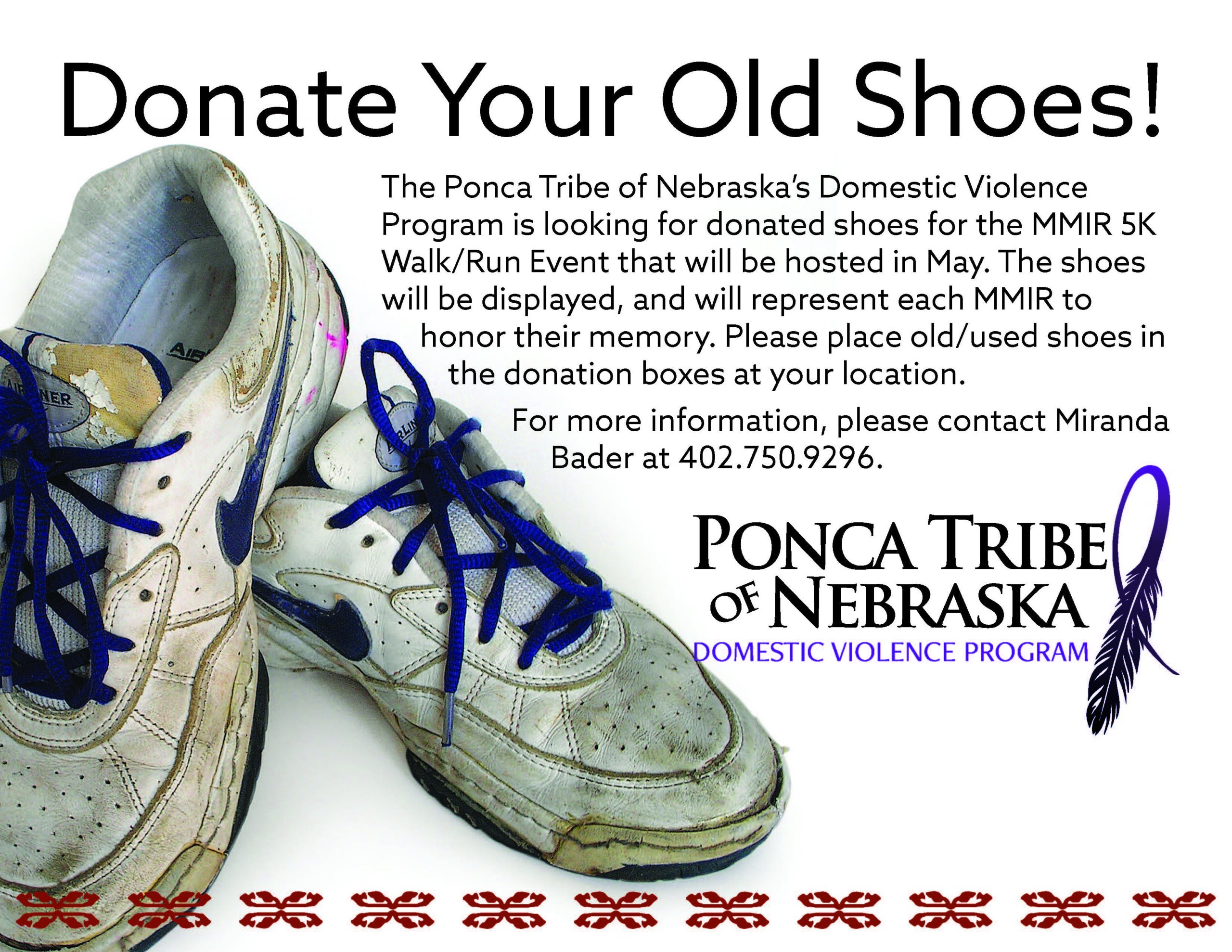 Read more about the article Shoe Donations Requested for MMIR Walk/Run