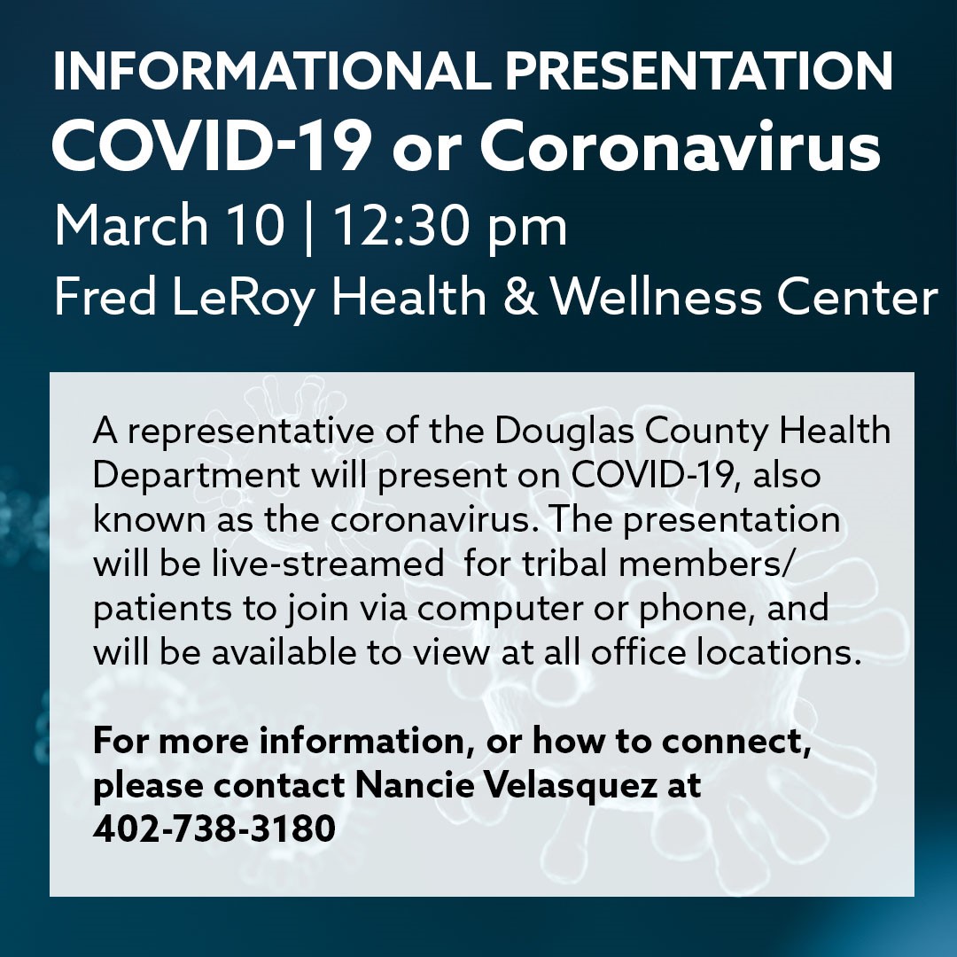 Read more about the article Informational Presentation: Coronavirus