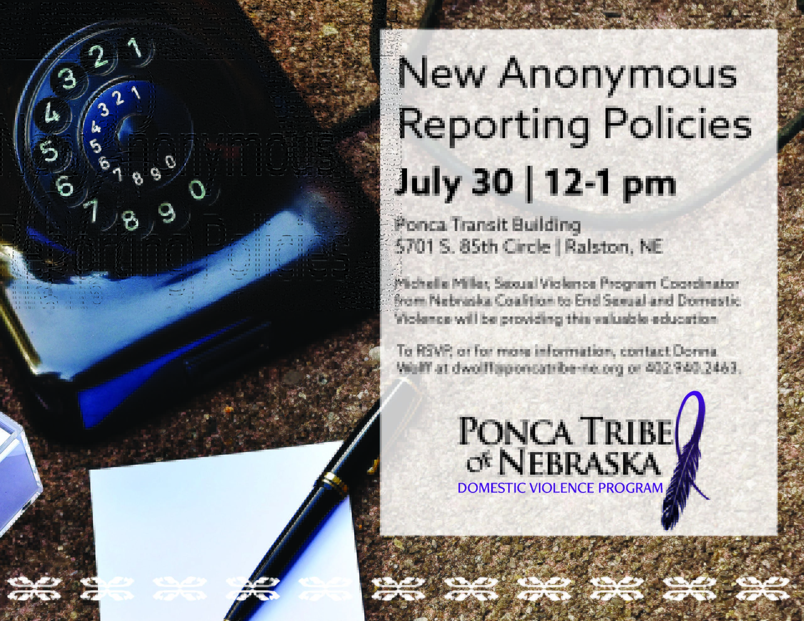 New Anonymous Reporting Policies
