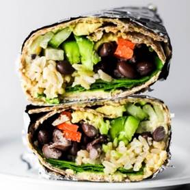 You are currently viewing Hummus Vegetable Wrap