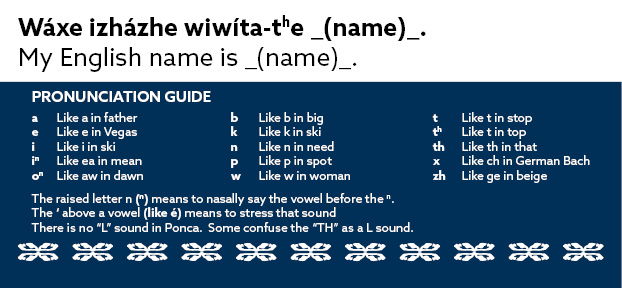 My English name is (name).