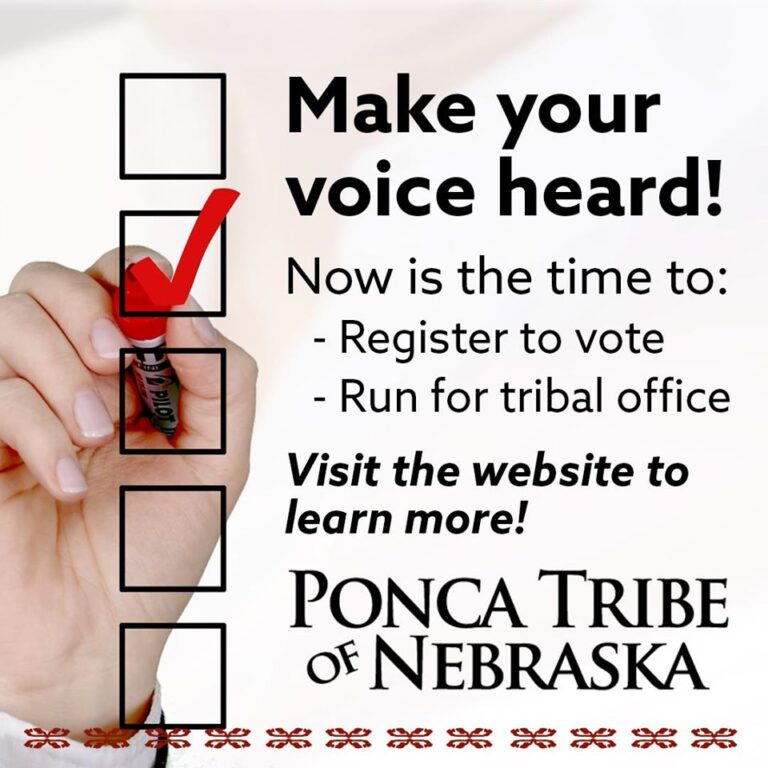 Tribal Elections Deadline