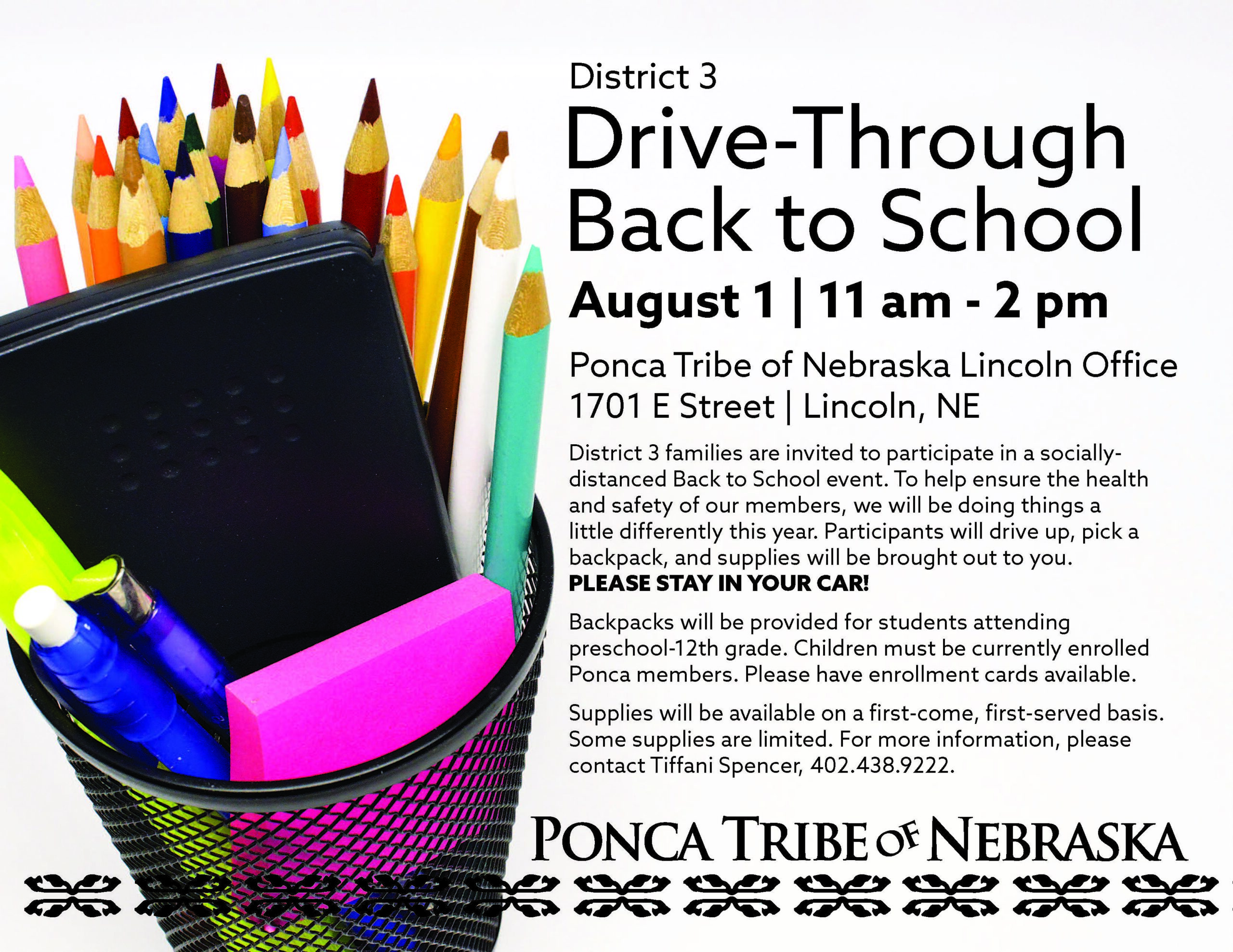 Read more about the article District 3 Drive-Through Back to School