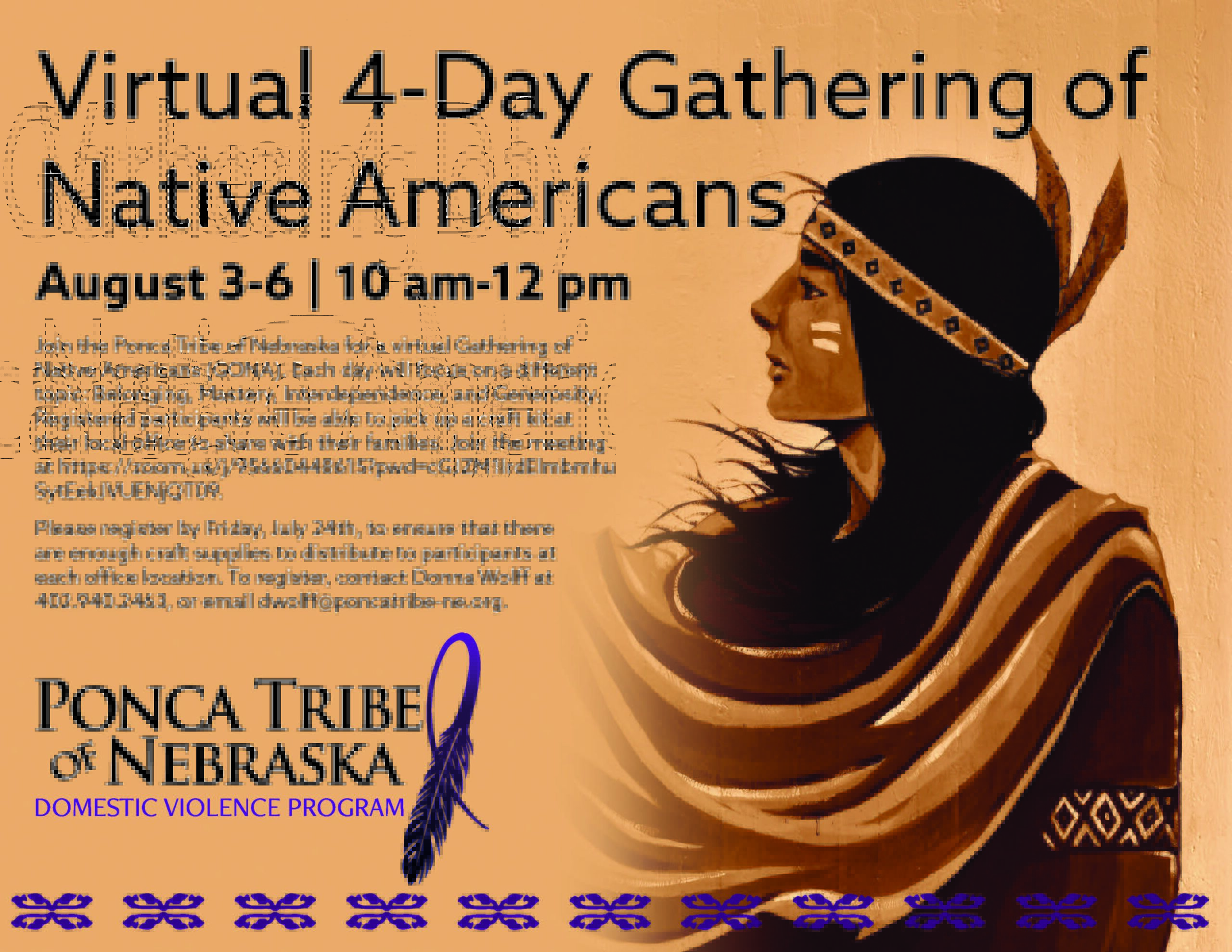 Virtual 4-Day Gathering of Native Americans