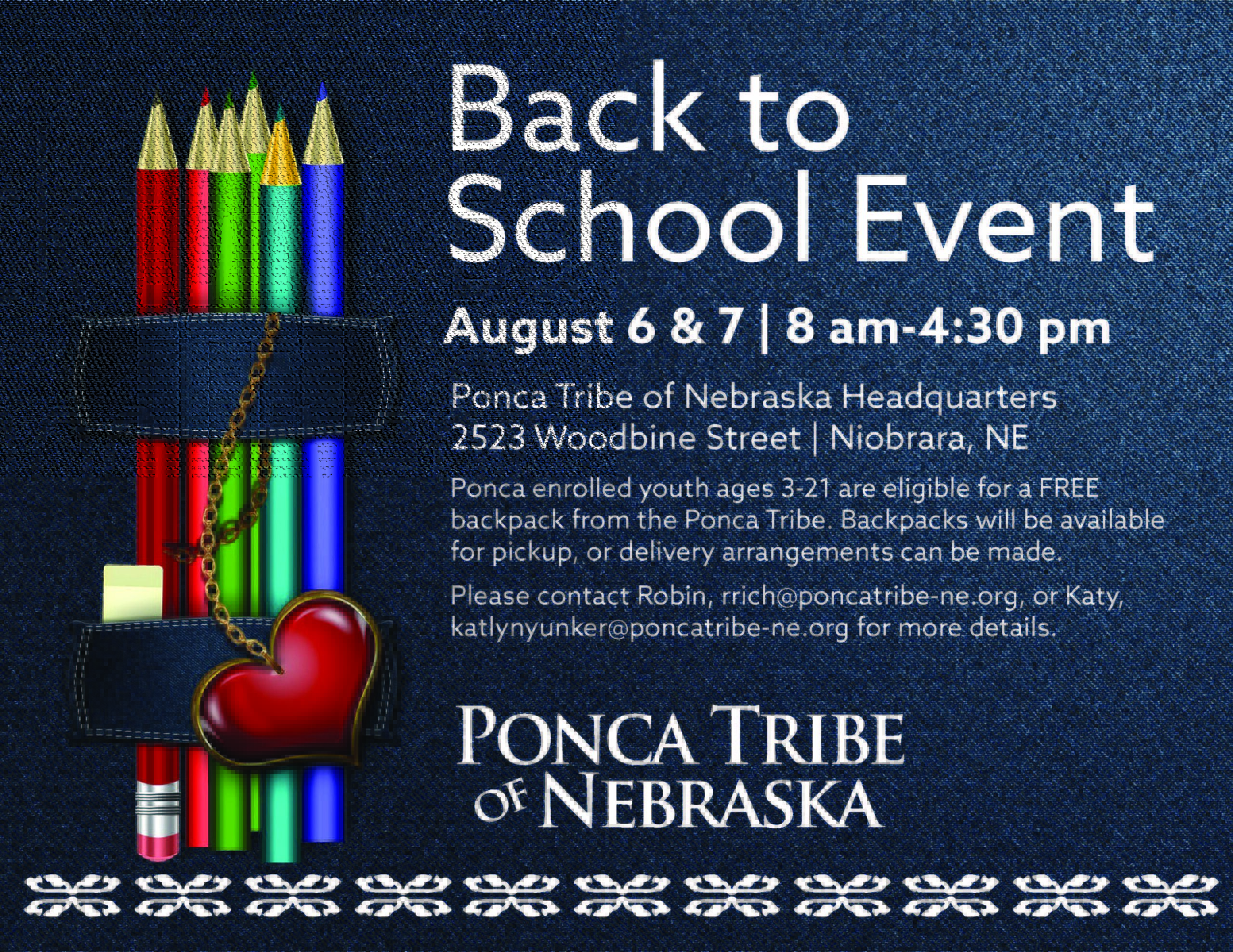 Niobrara Back to School Event