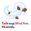 It’s windy.