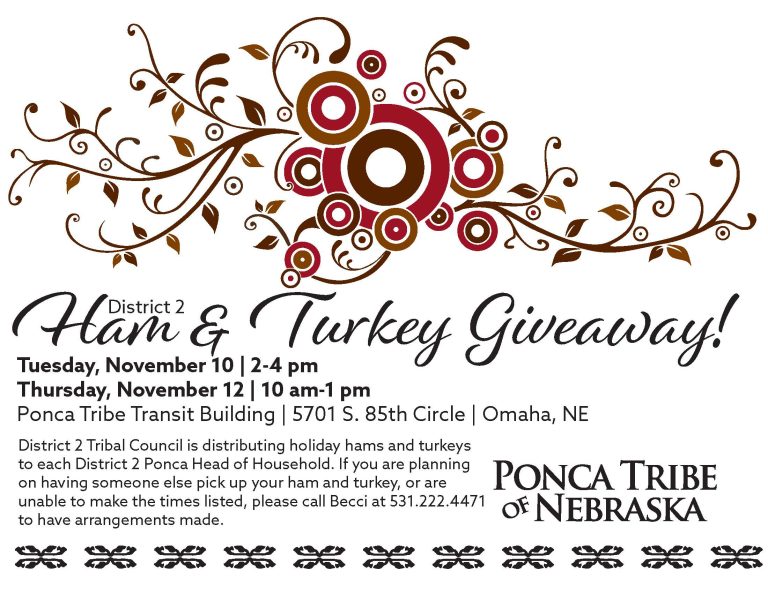 District 2 Ham & Turkey Giveaway
