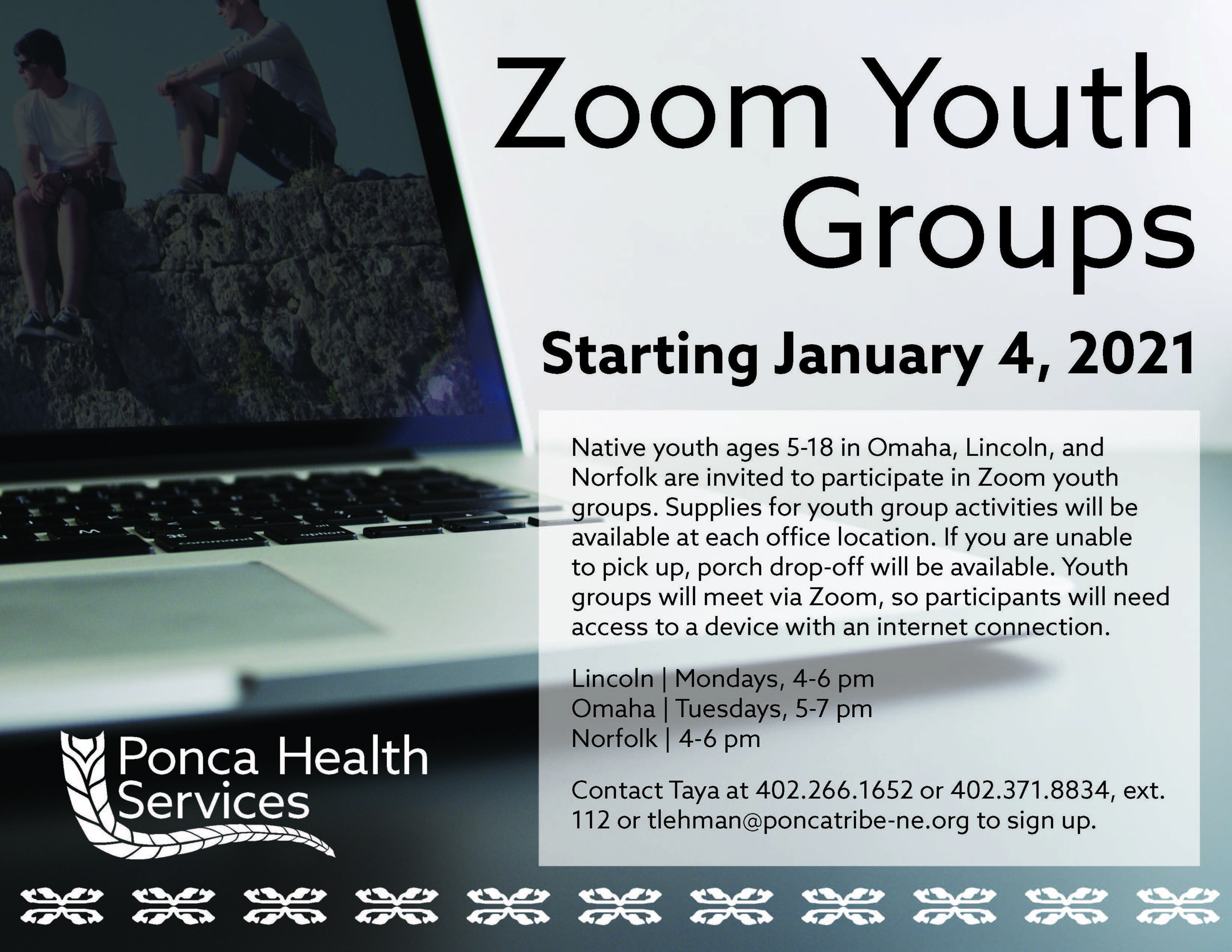 Read more about the article Zoom Youth Groups – Omaha