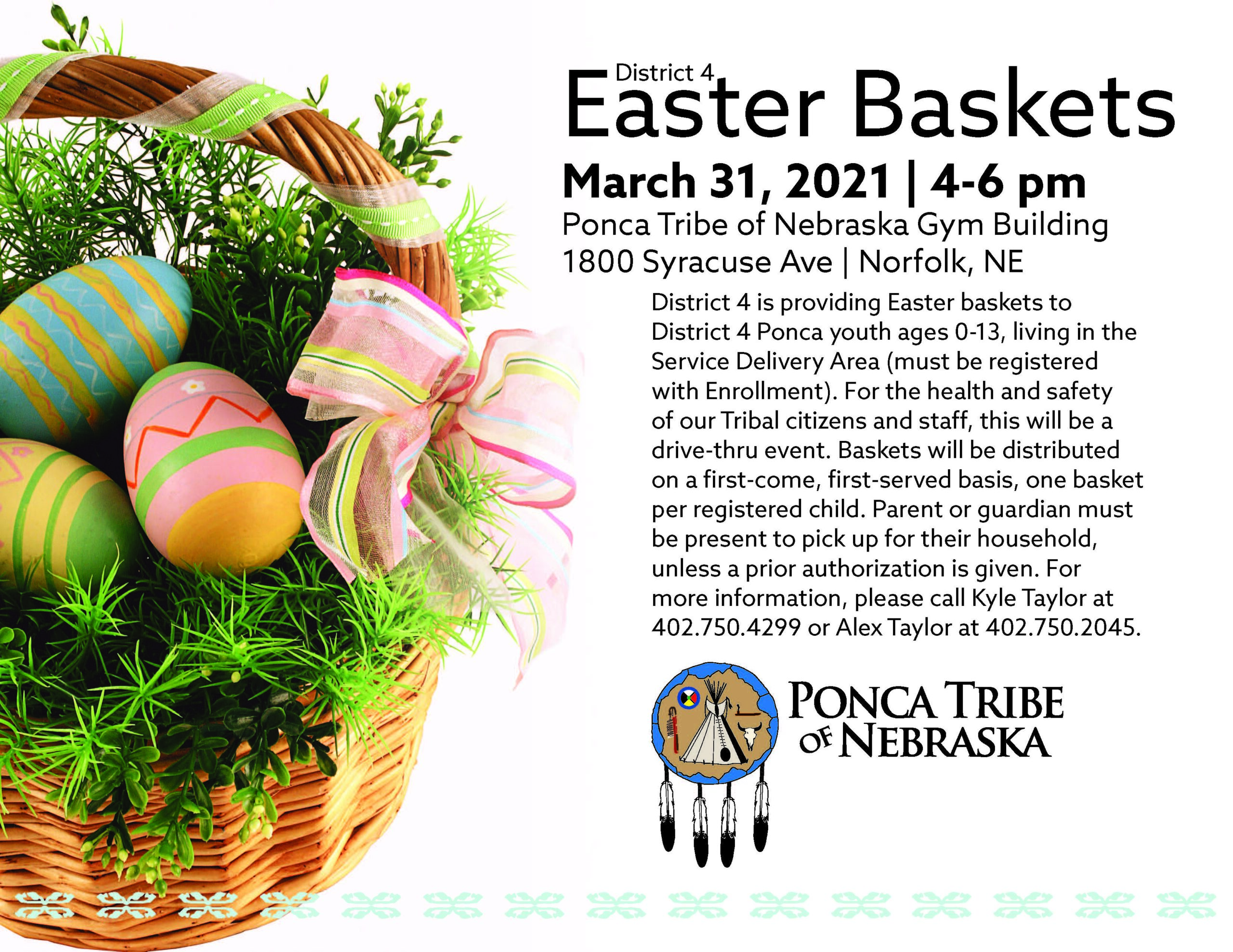 District 4 Drive-Thru Easter Event