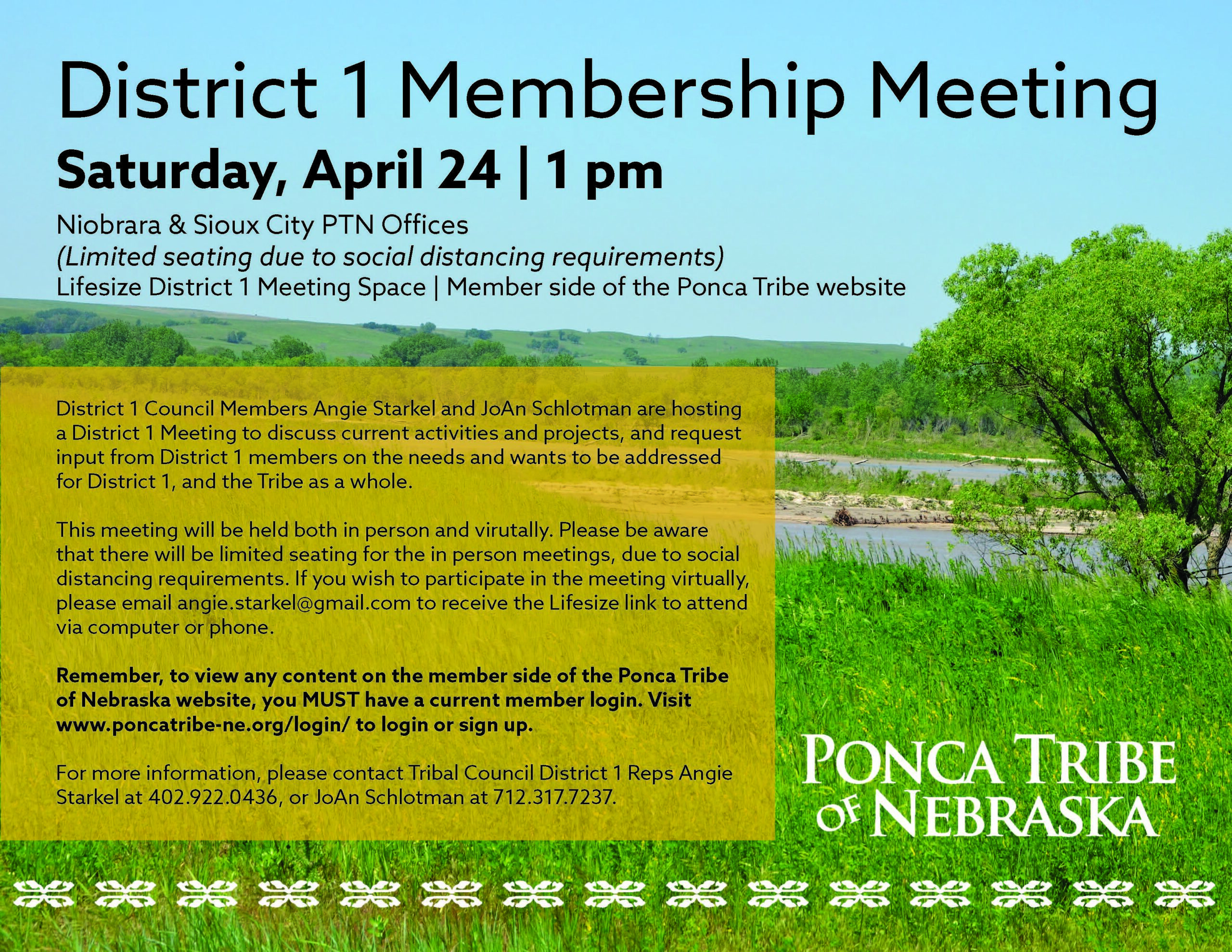District 1 Membership Meeting