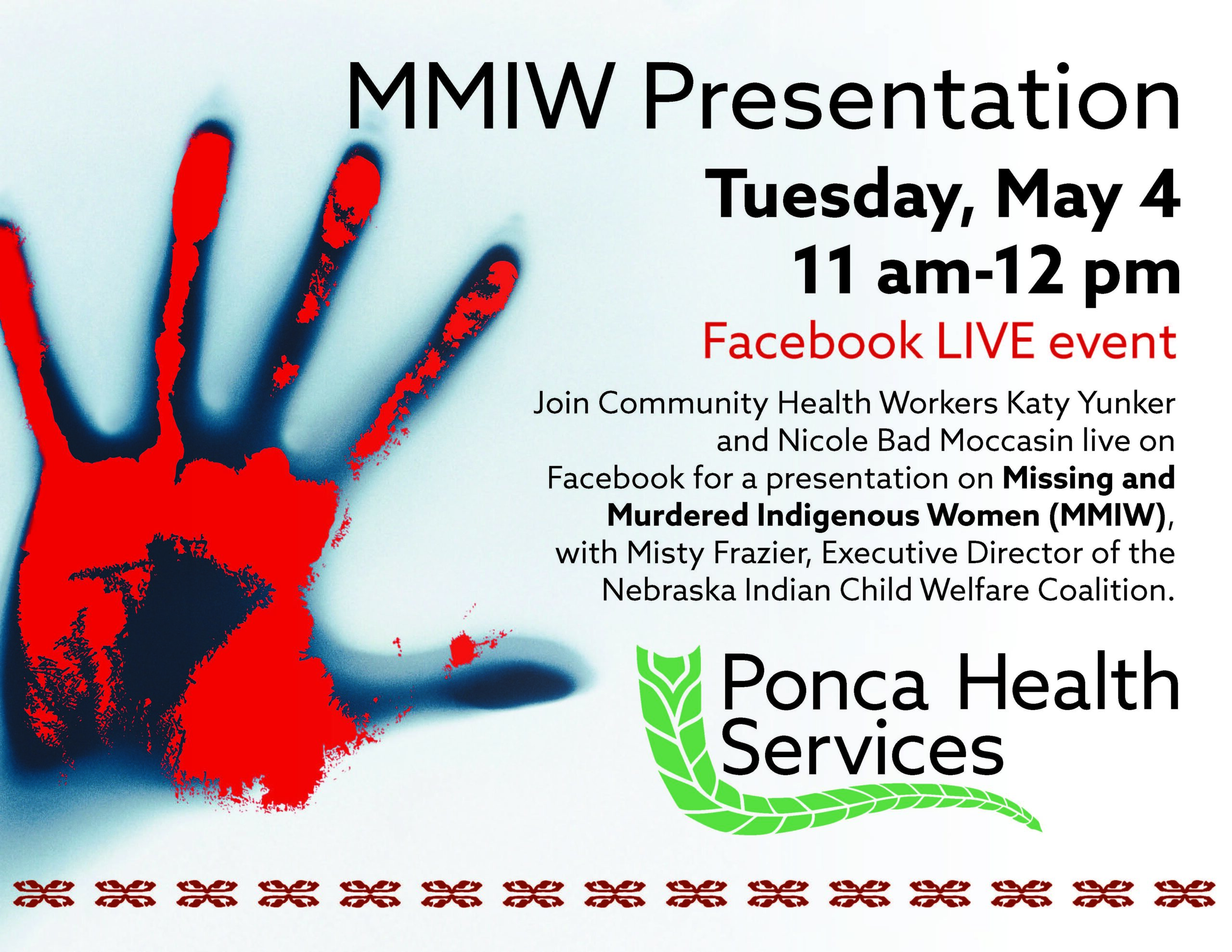 MMIW Facebook Live Presentation