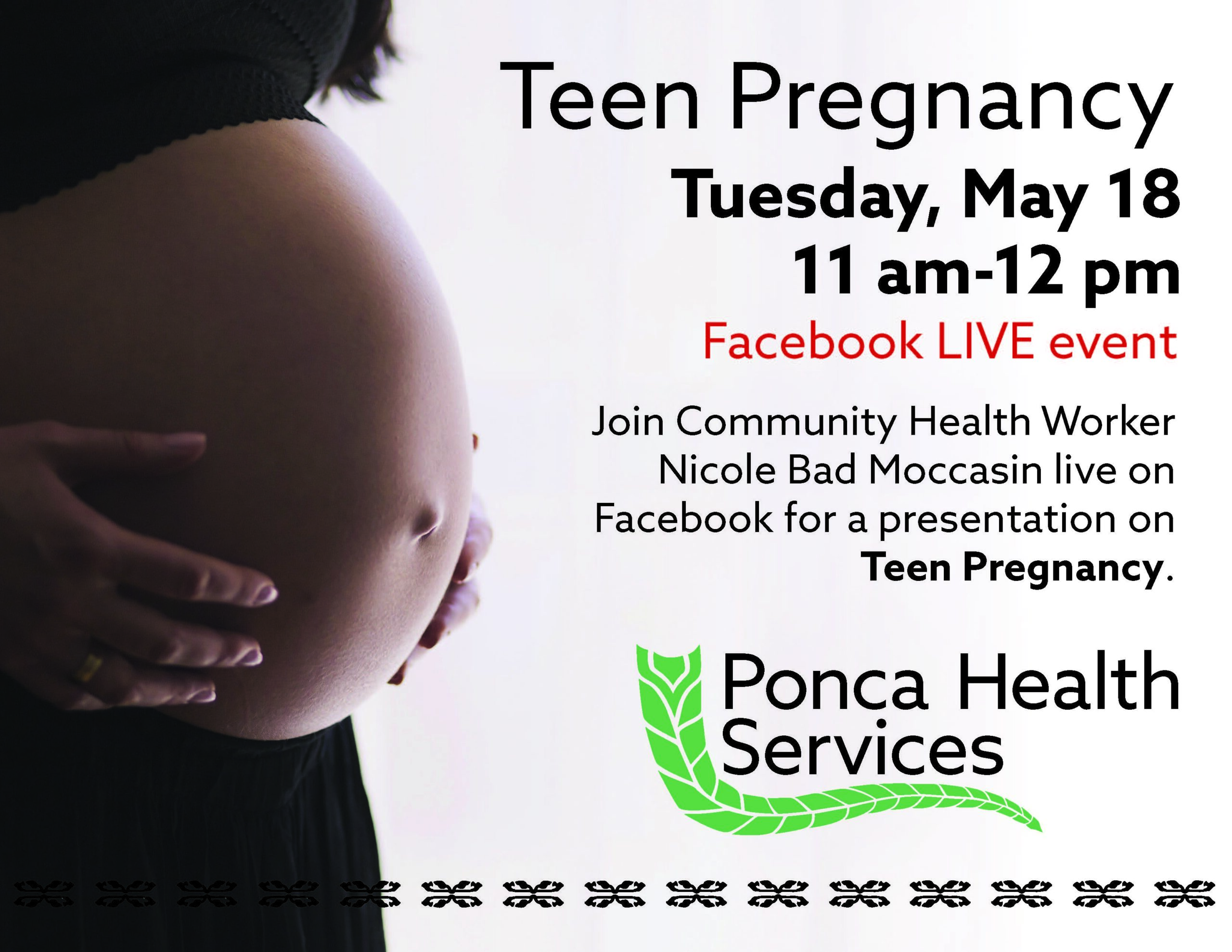 Facebook Live – Teen Pregnancy