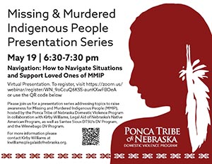 Missing & Murdered Indigenous People Presentation Series
