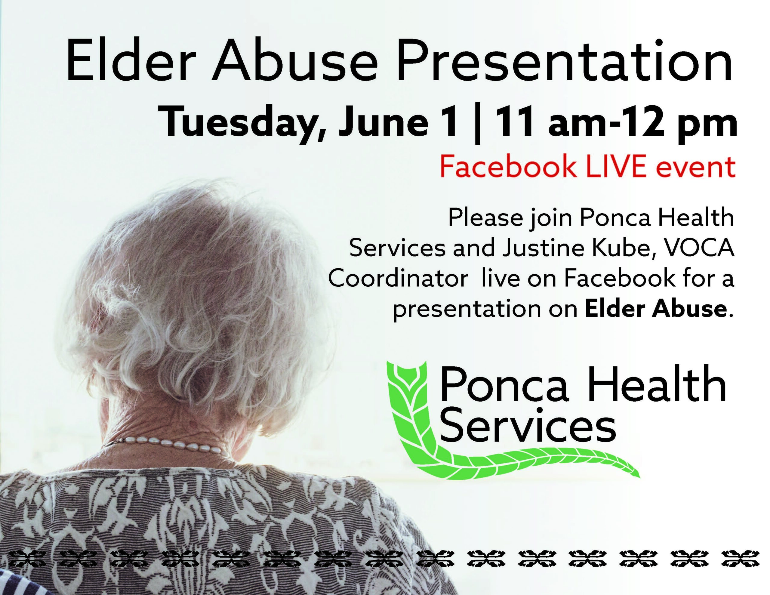 Facebook Live – Elder Abuse Presentation