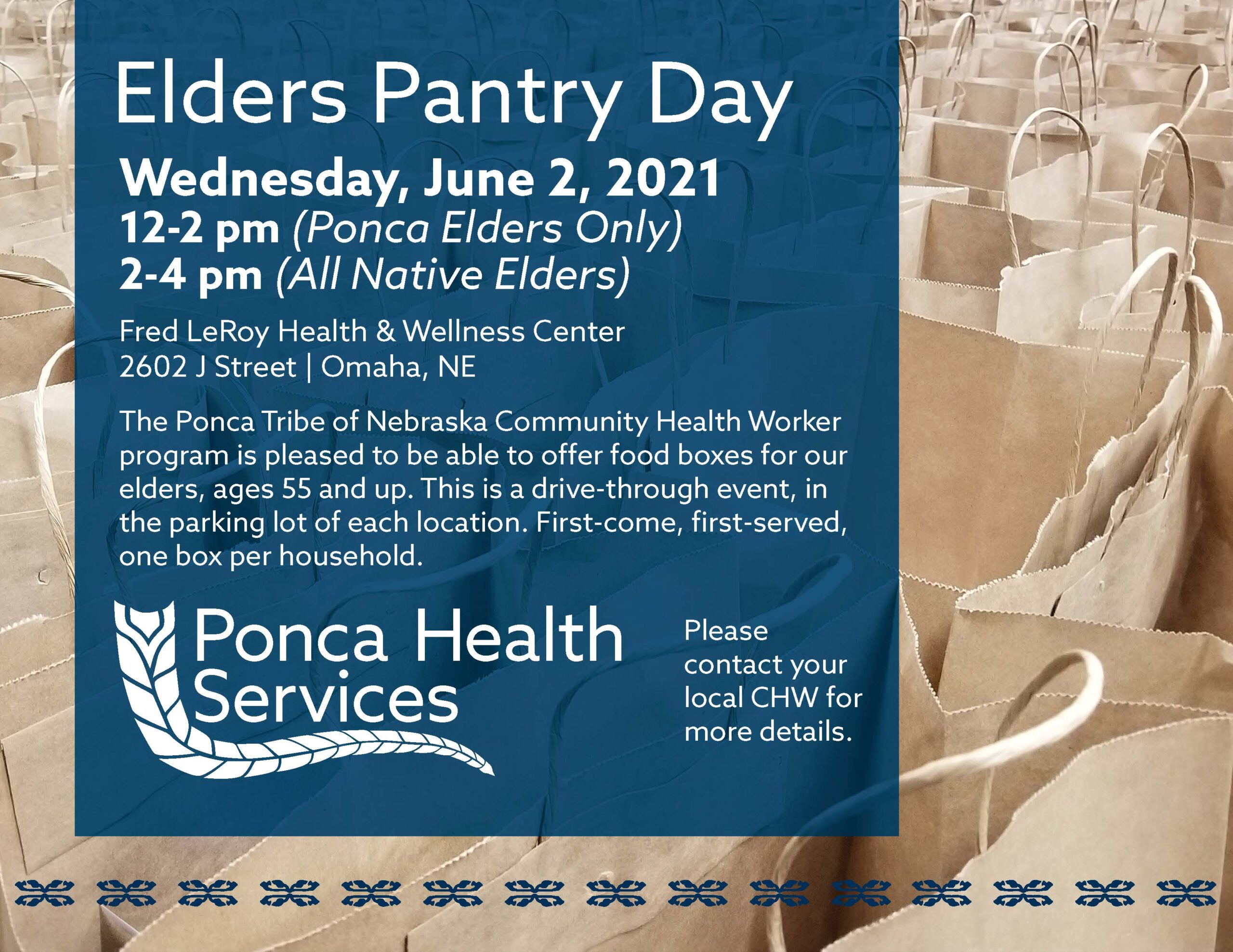 Elders Pantry Day – Omaha