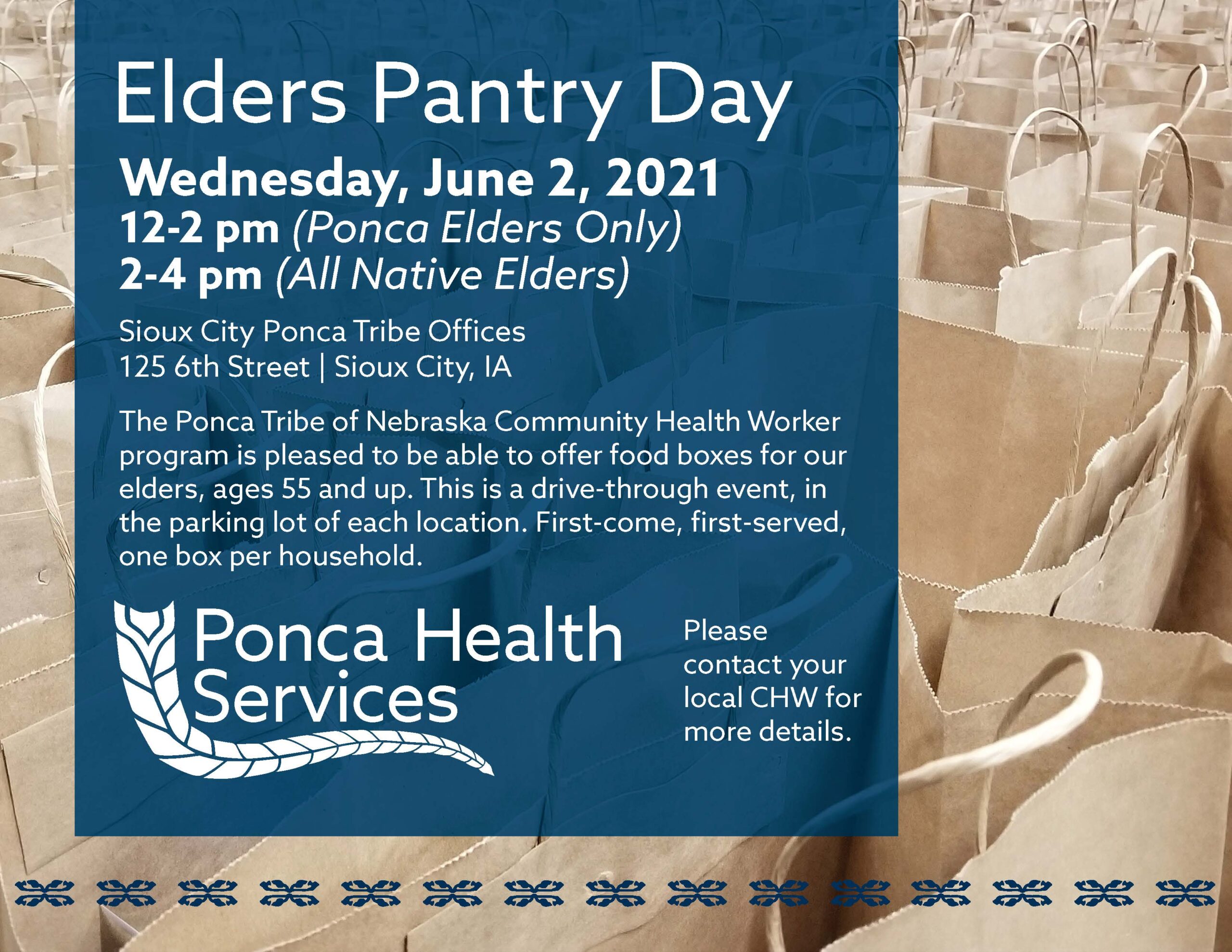 Read more about the article Elders Pantry Day – Sioux City