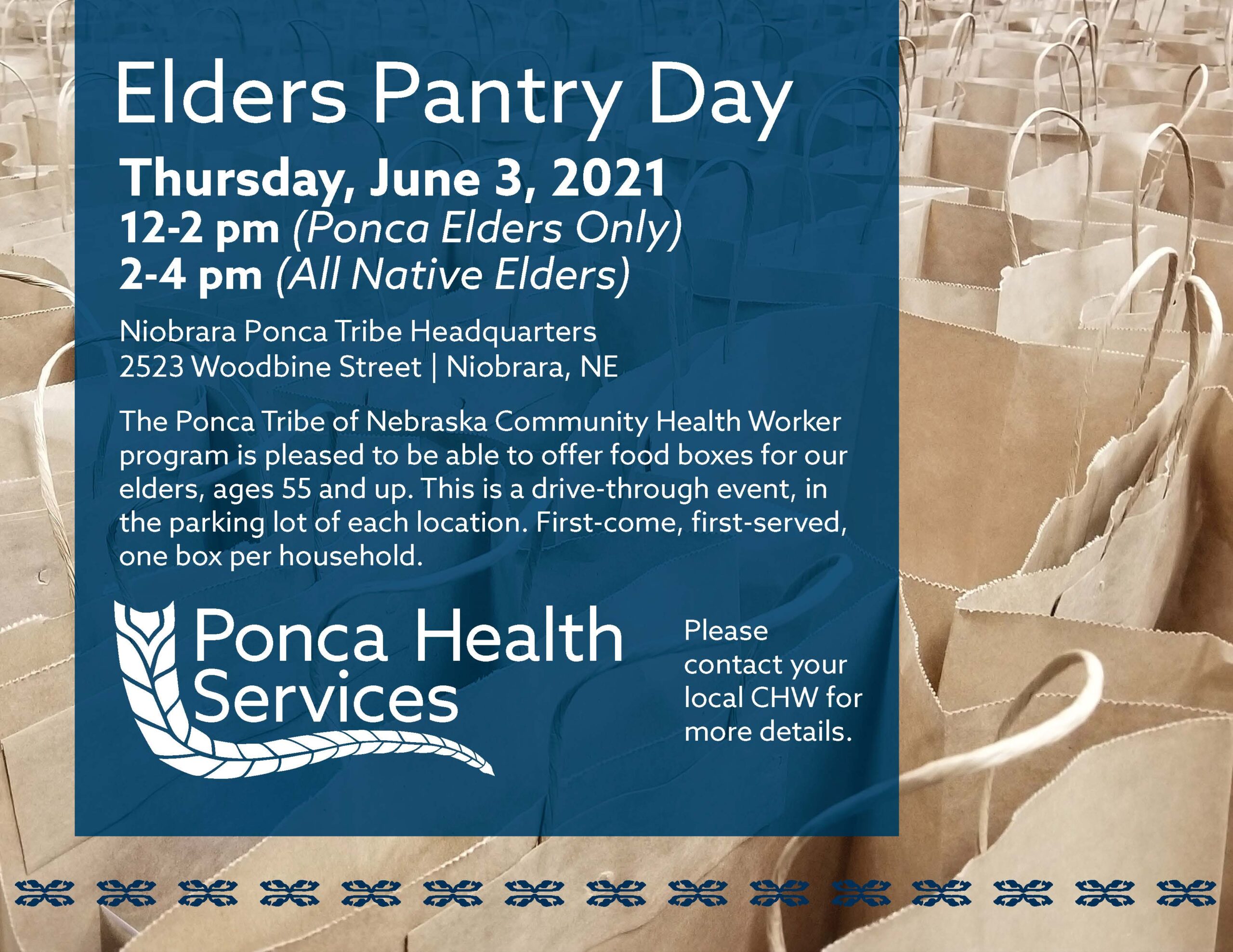 Elders Pantry Day – Niobrara