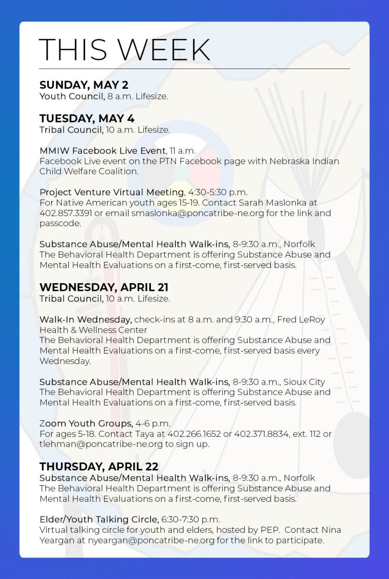 Events & Activities: May 2nd-8th