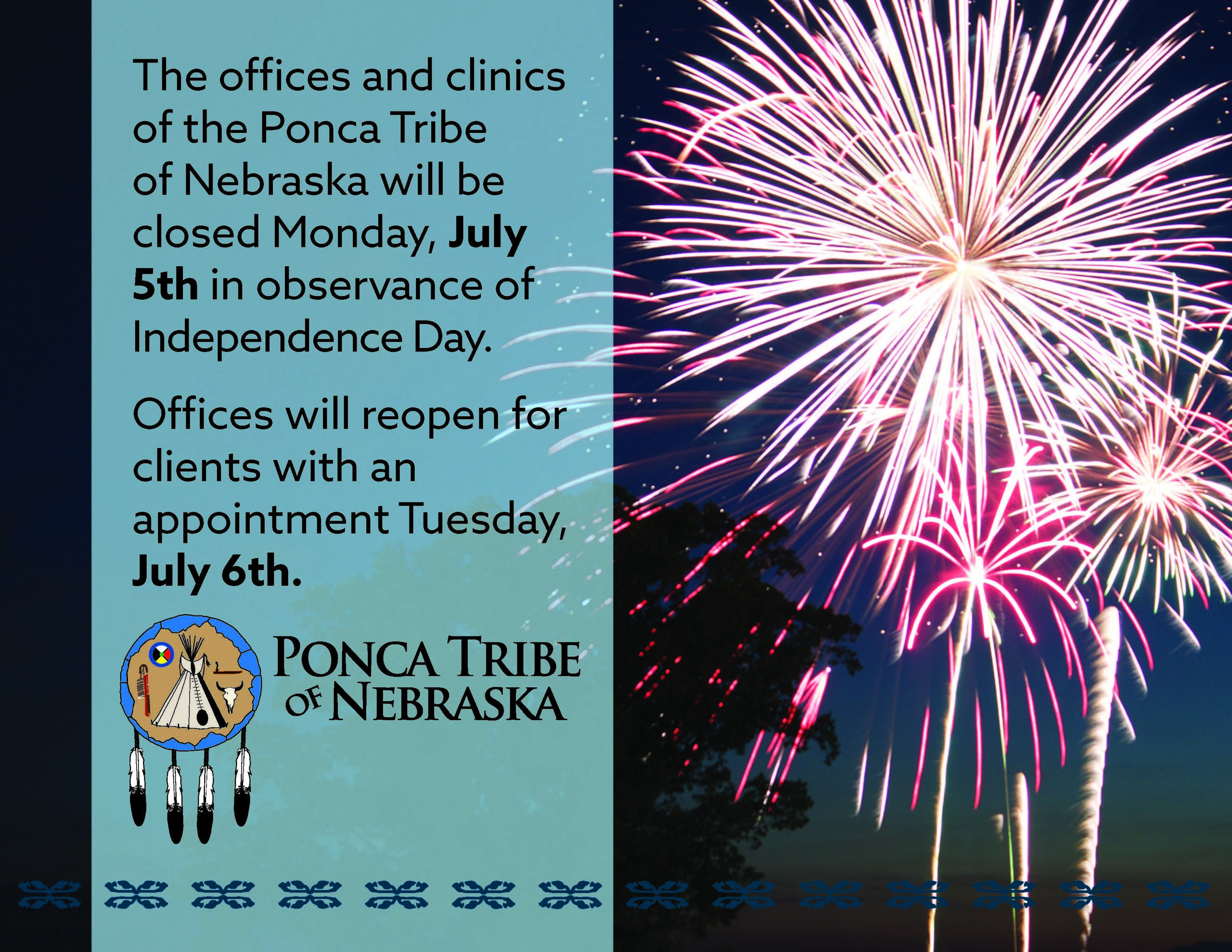 July 5th Closures