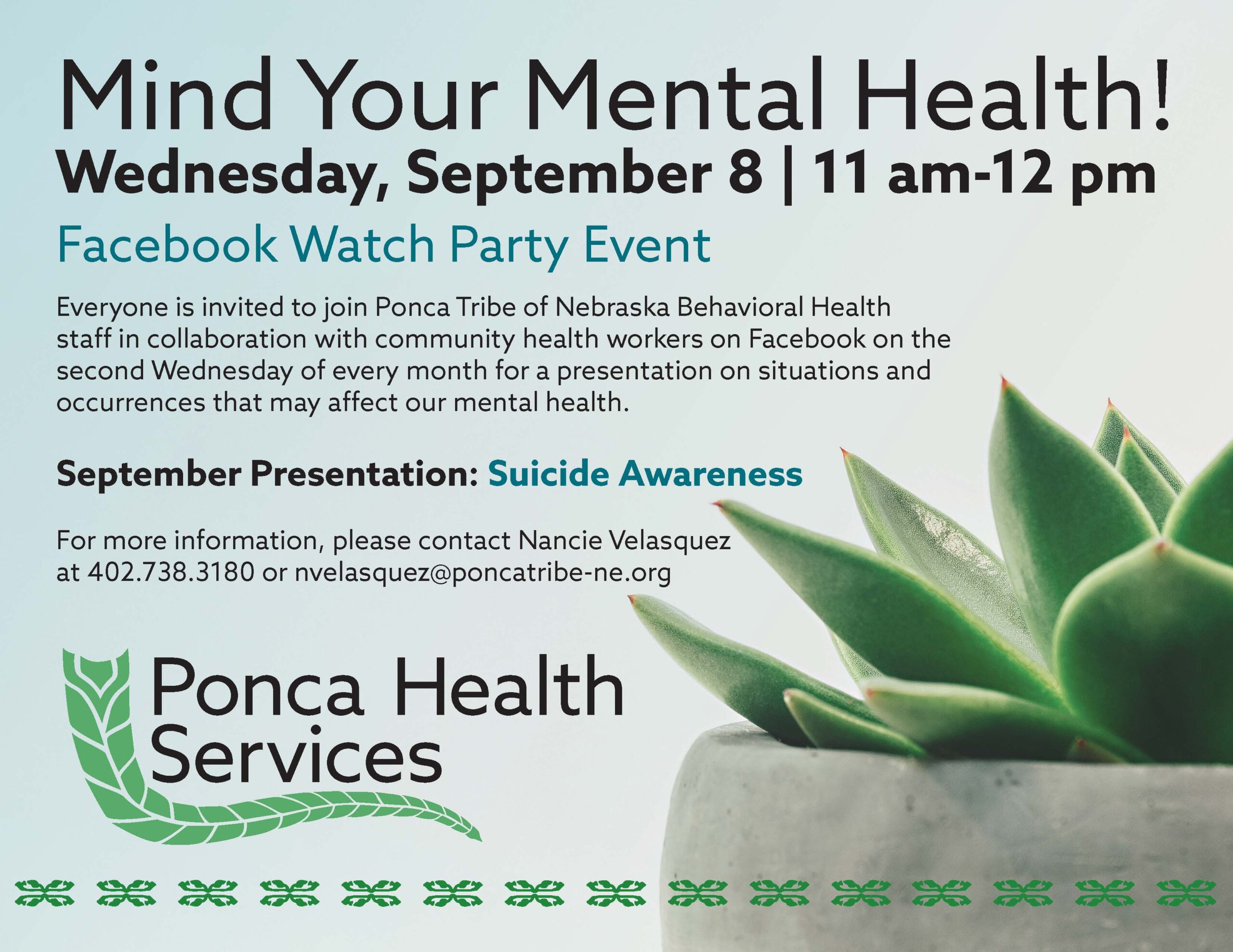 Wellness Wednesday: Suicide Awareness