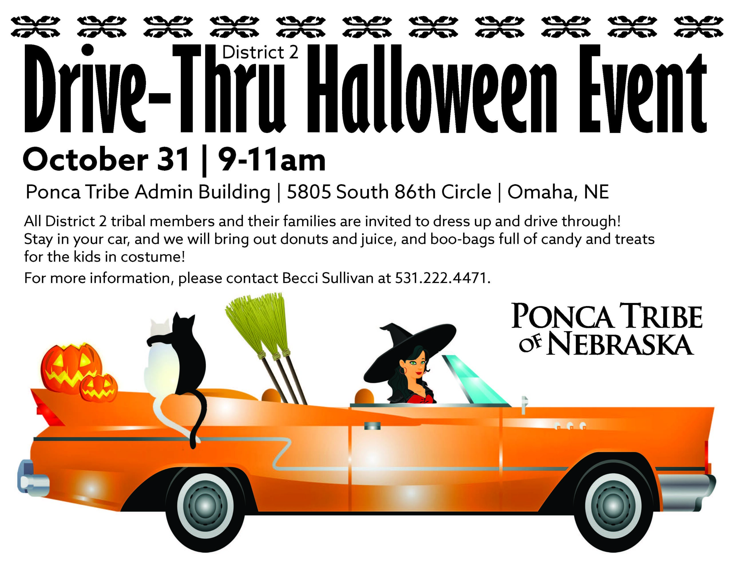 District 2 Drive Thru Halloween Event