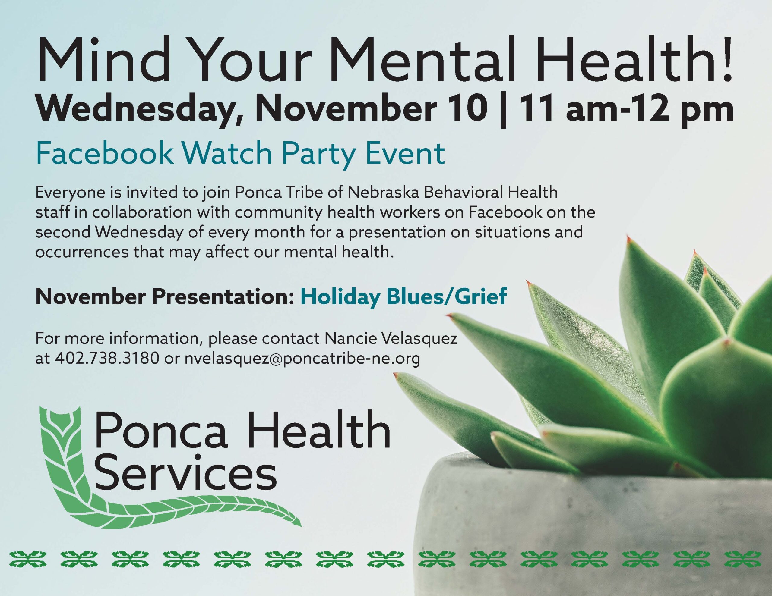 Read more about the article Mind Your Mental Health: Holiday Blues/Grief