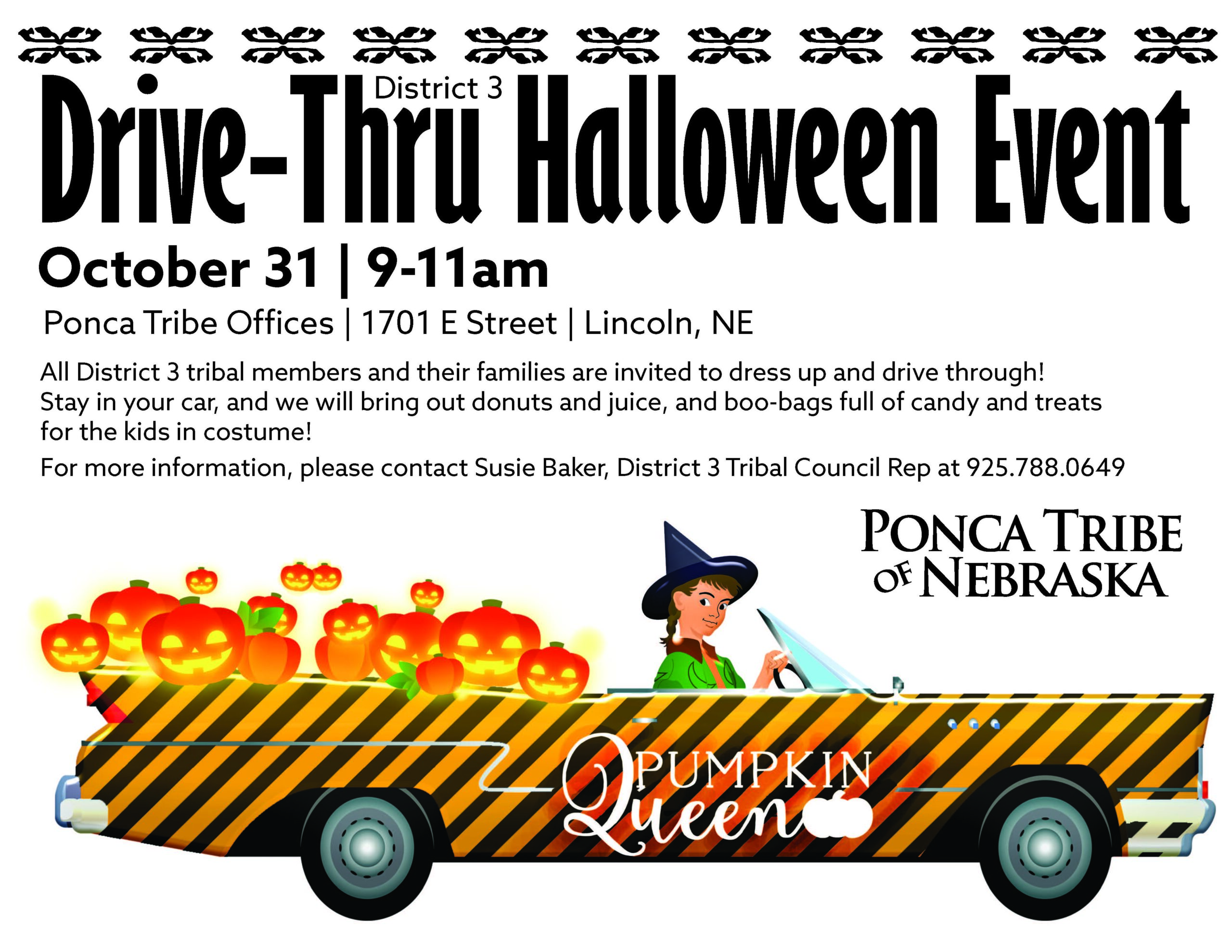District 3 Drive-Thru Halloween Event