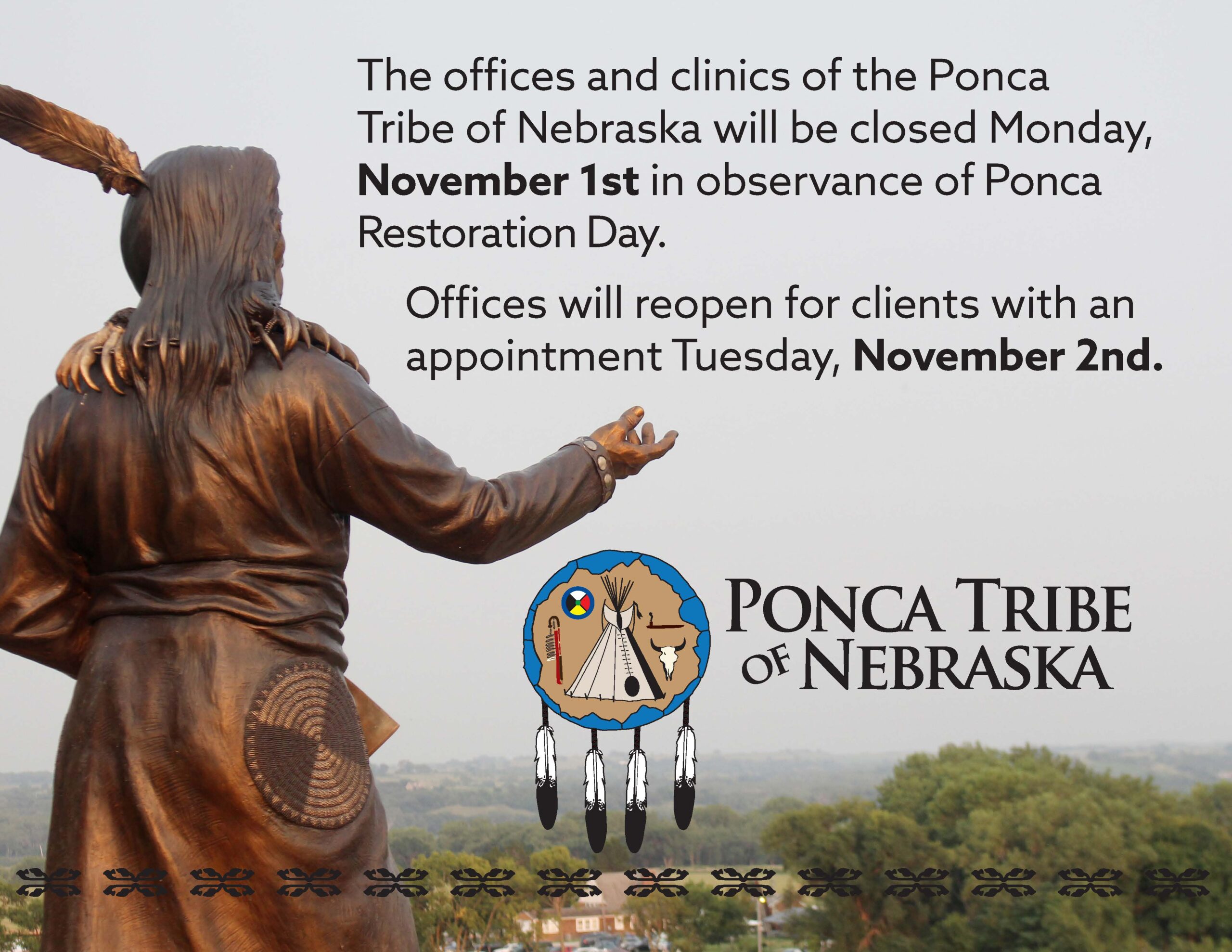 Read more about the article Offices Closed November 1