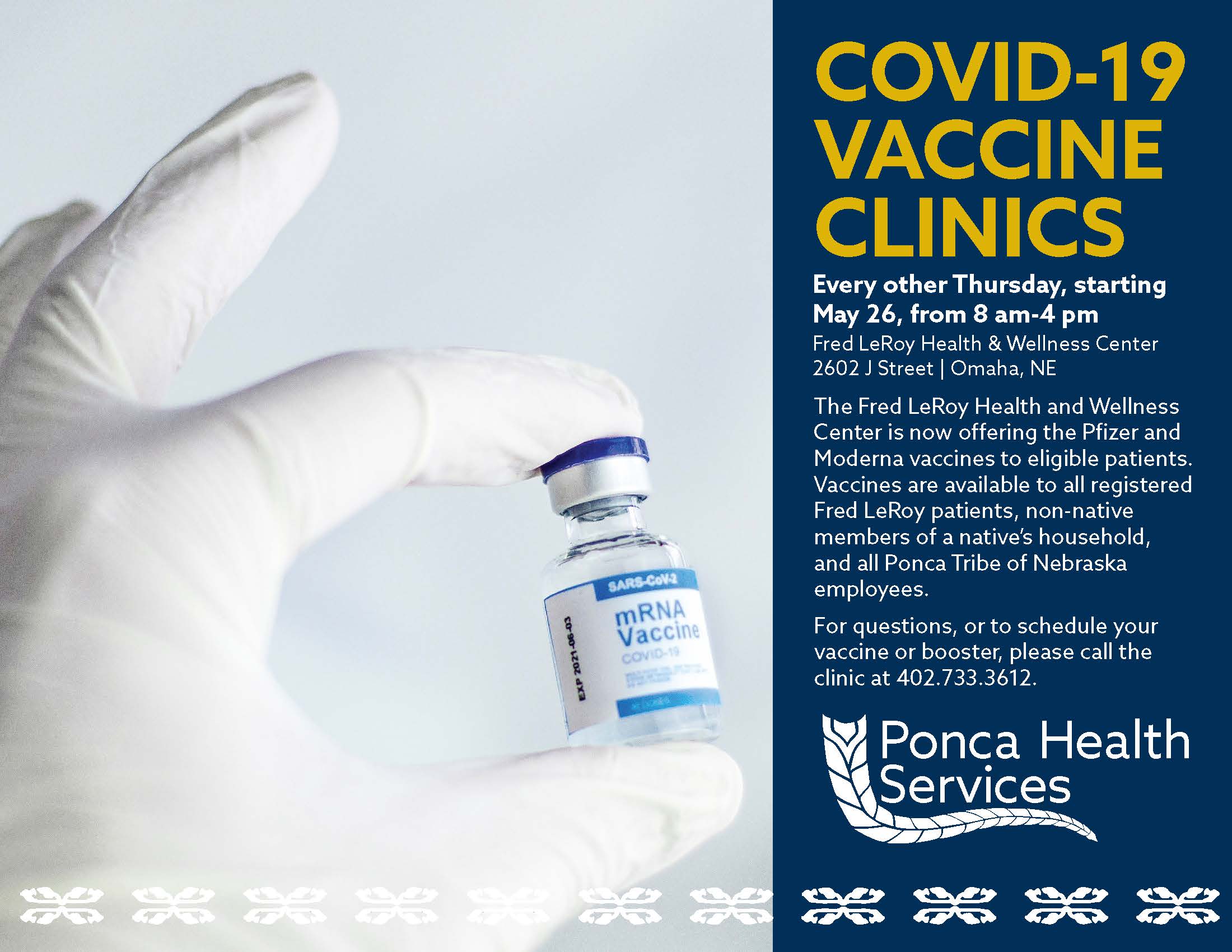 CoVid-19 Vaccine Clinics