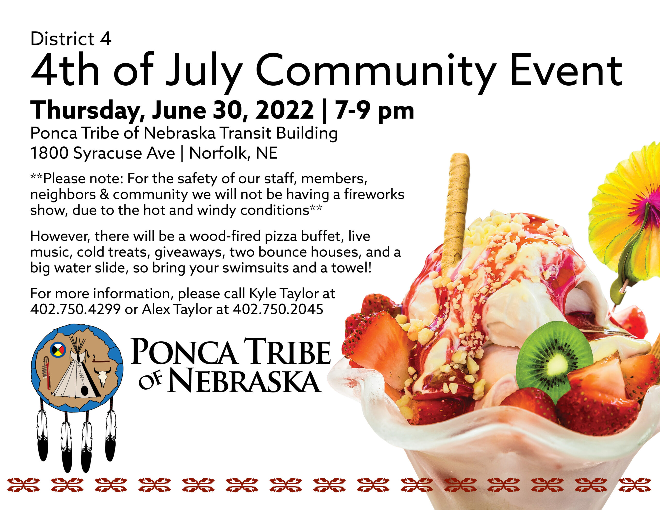 District 4 4th of July Community Event