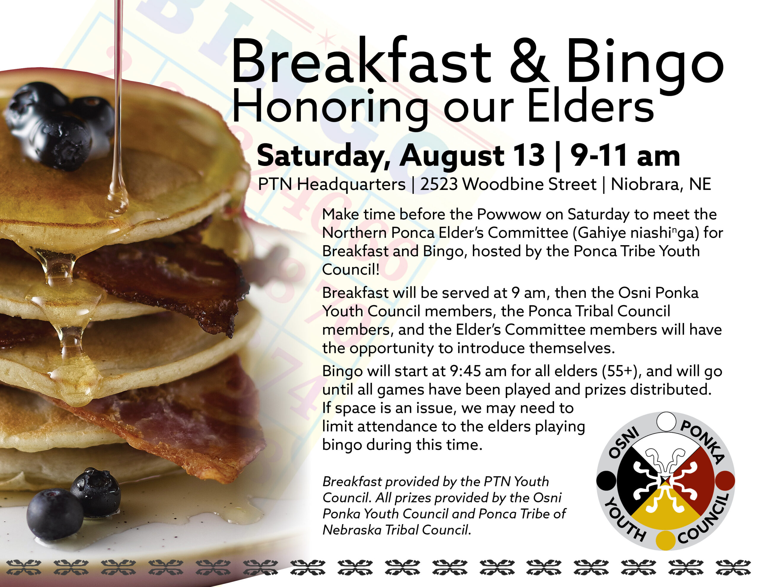 Breakfast and Bingo: Honoring our Elders