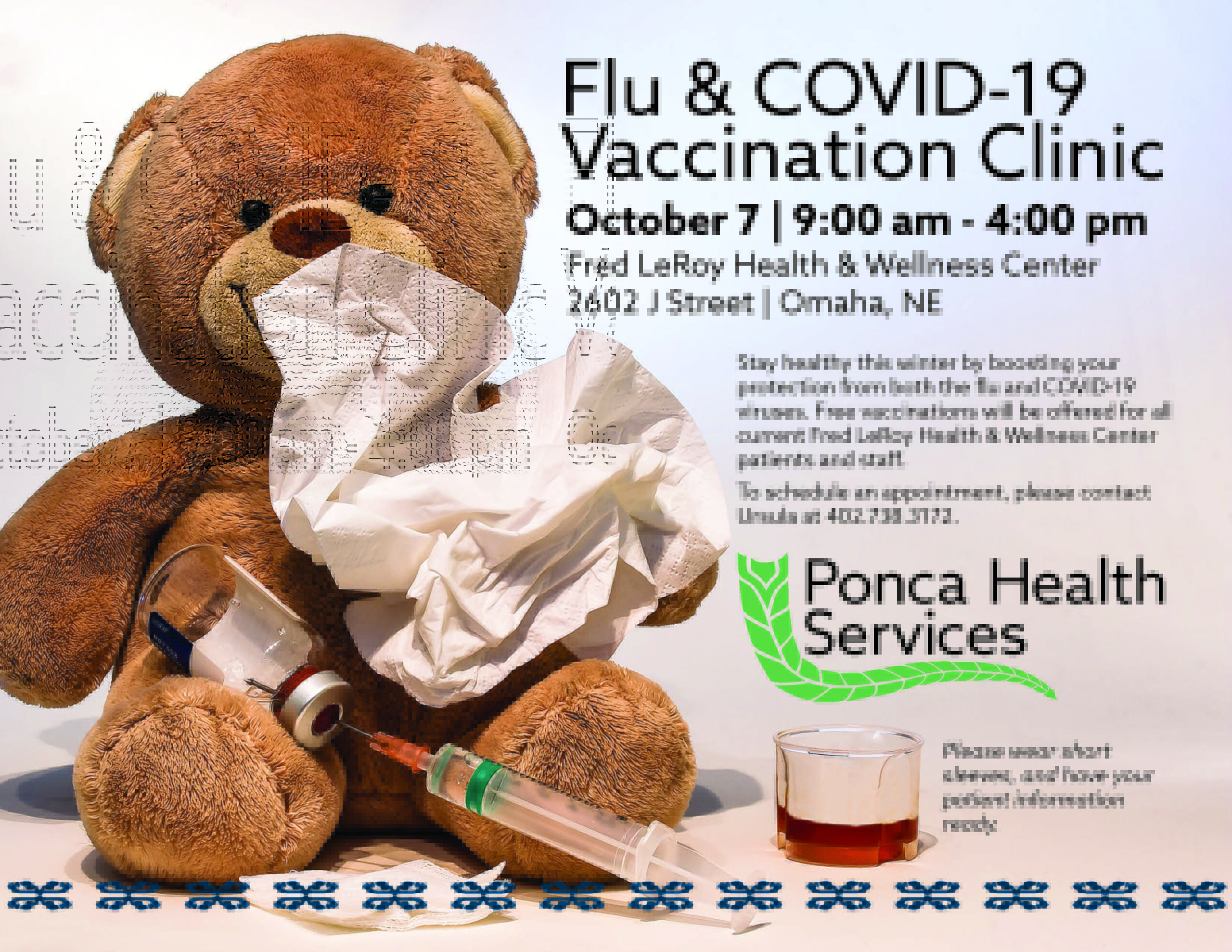 Flu & COVID-19 Vaccination Clinic – Omaha