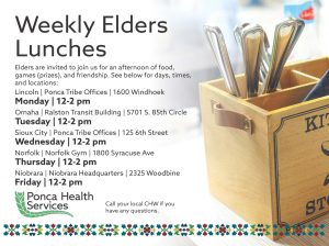 Weekly Elders Lunches – Norfolk