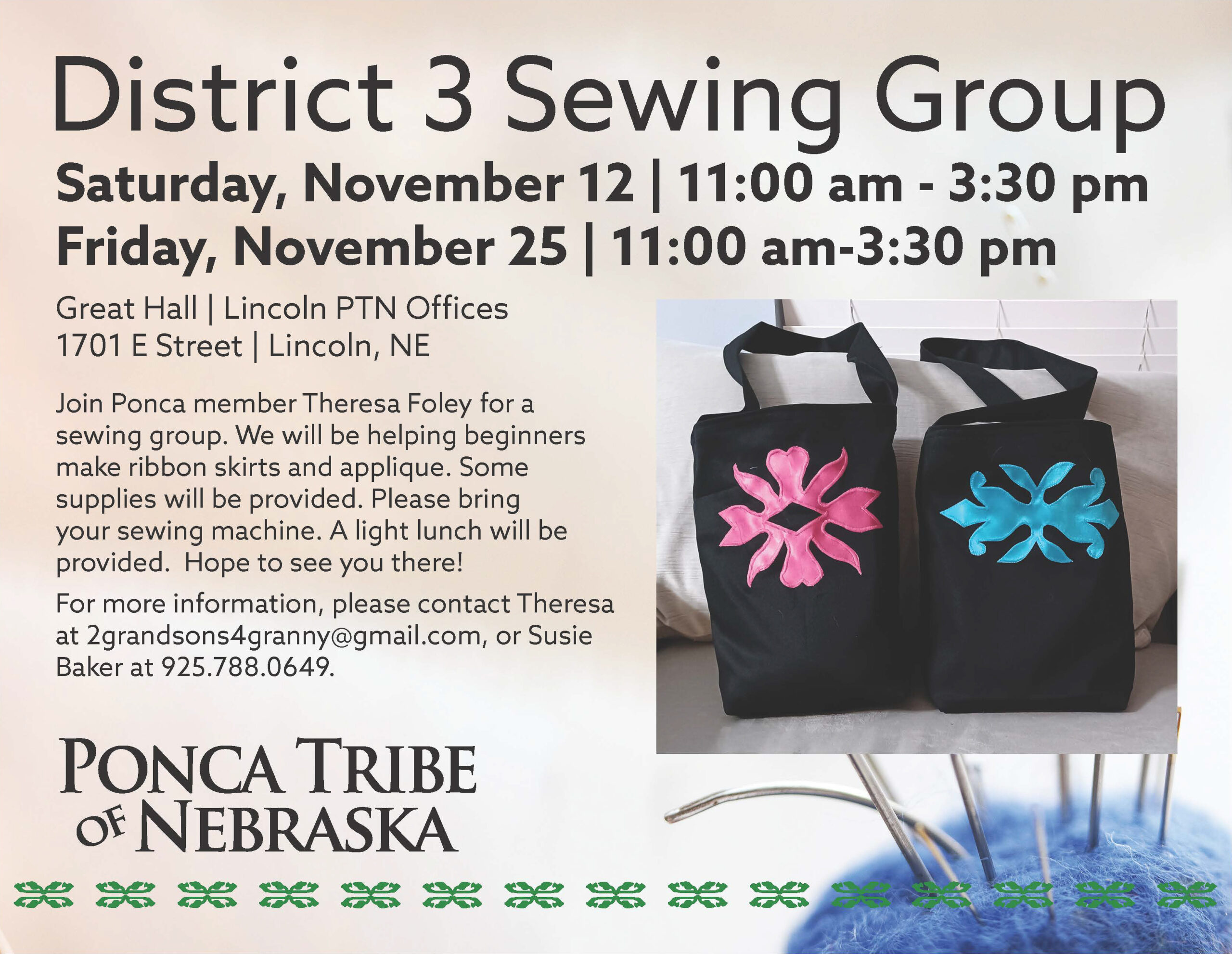 District 3 Sewing Group
