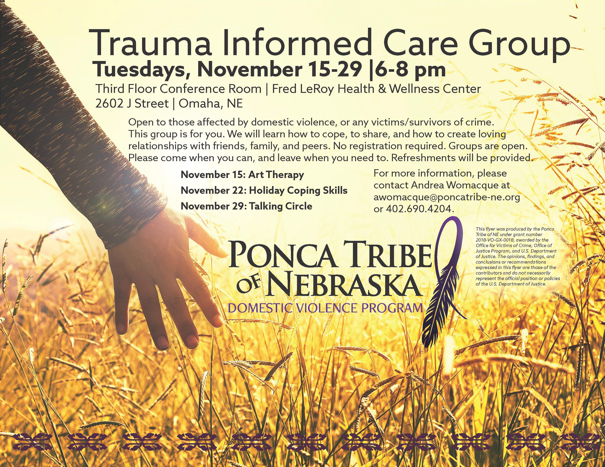 Trauma Informed Care Group – Omaha