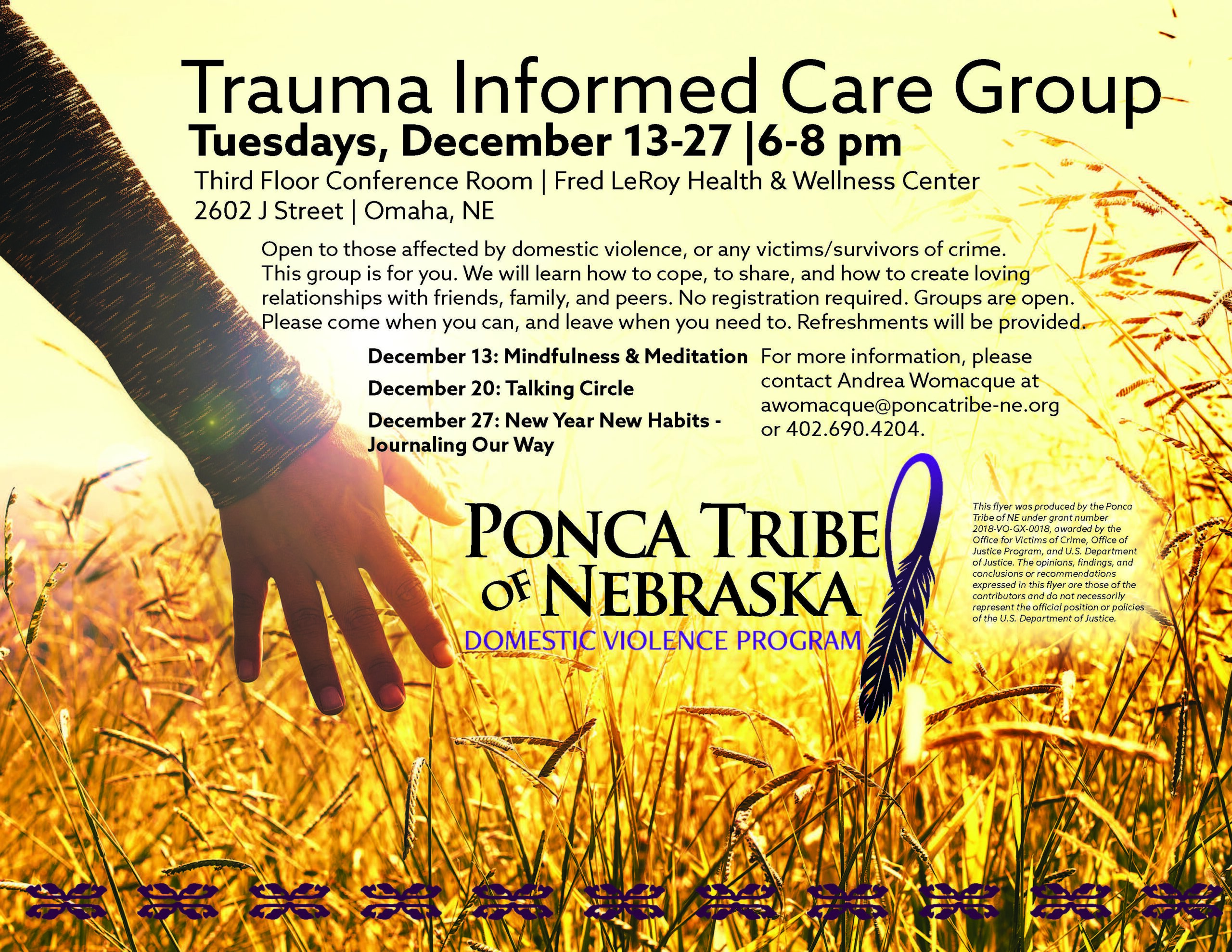 Read more about the article Trauma Informed Care Group – Omaha