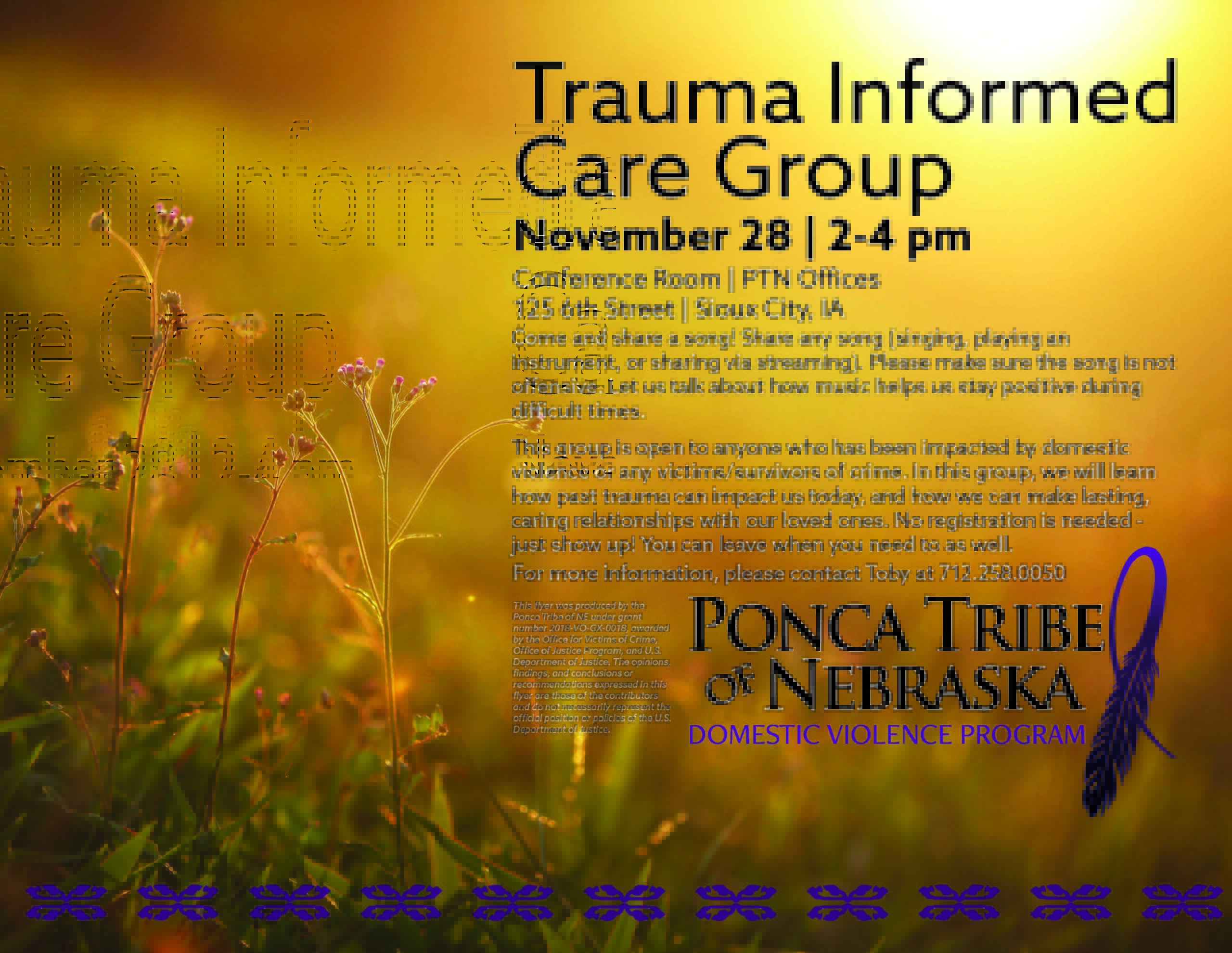 Trauma Informed Care Group – Sioux City