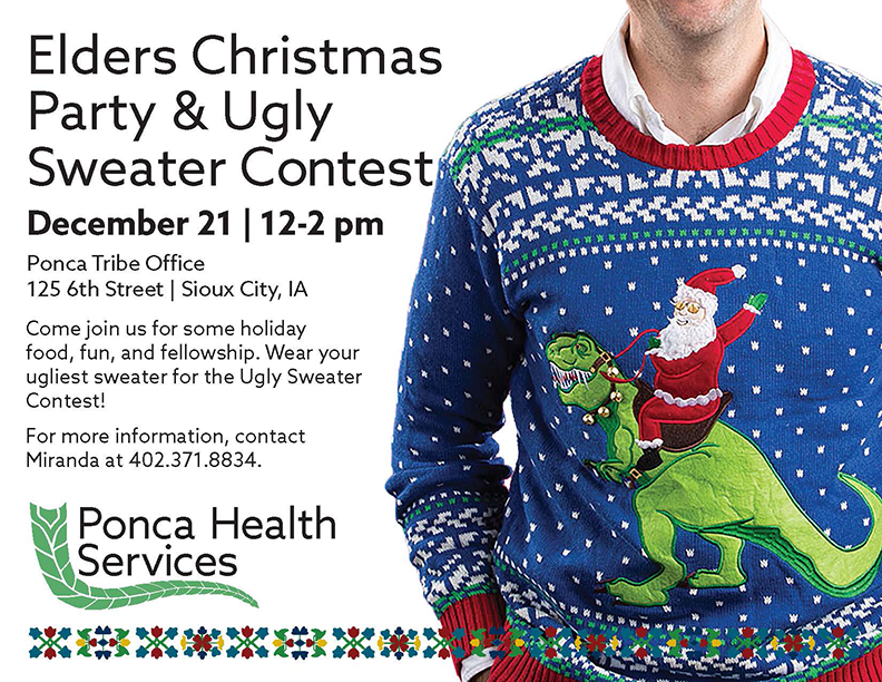 Read more about the article Elders Christmas Party & Ugly Sweater Contest – Sioux City