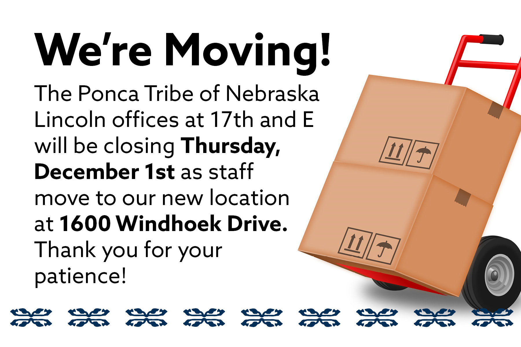 Read more about the article Lincoln Office Closure