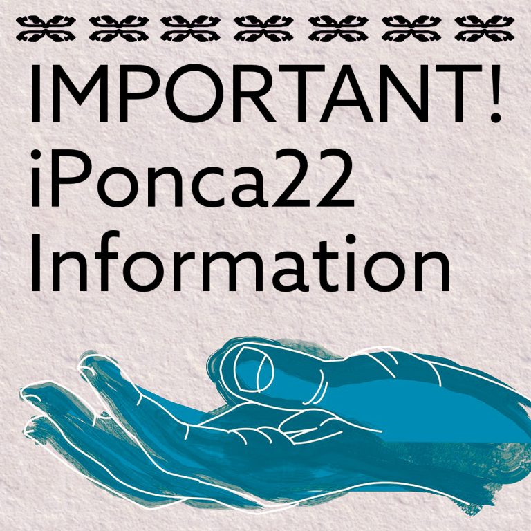 Deadlines for iPonca22 Funding Issues