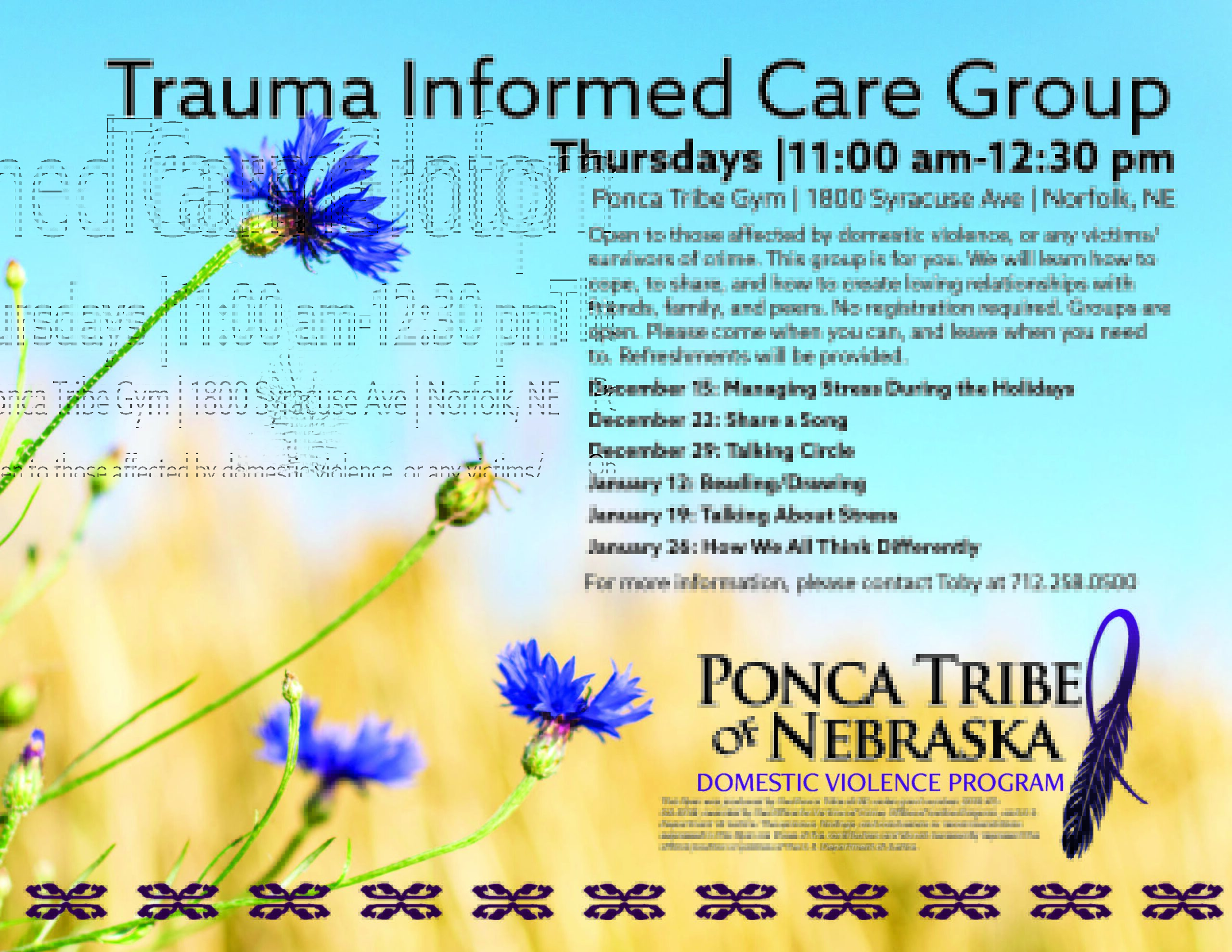 Trauma Informed Care Group – Norfolk